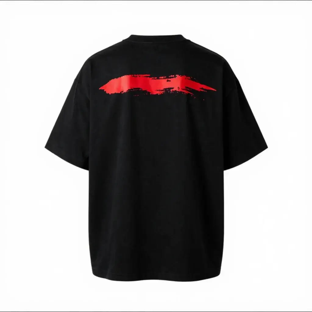 Crimson Drift Oversized